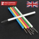 5Pcs Plastic Needle Threaders Hand Sewing Thread Guide Tools for DIY Craft Work