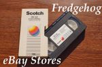 SCOTCH DRY TYPE VHS VIDEO RECORDER CLEANING TAPE - FIX YOUR POOR PICTURE & SOUND