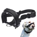 Soft Muzzle Thickened Adjustable Dog Mouth Guard Large Dog Muzzle