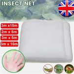 5M 10M 15M INSECT SCREEN NETTING NETS Fine Woven Mesh Anti Fly-Bug Butterfly Net