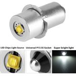 3V LED Replacement Upgrade Bulb for Maglite 2 Cell C/D  Flashlight Lantern Torch