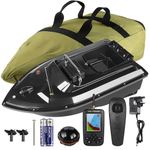Wireless Fsihing Bait Boat Carp Fishing Bait Boat w/LCD Fishfinders Sonar Sensor