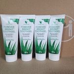 Forever Living Aloe Vera Toothgel Toothpaste Bright Sparkling, 130g, Pack of 4