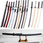Wooden Arts Bokken Martial Kendo Training Sword Katana w/ Scabbard Cosplay Props