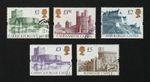 GB Elizabeth II 1992-95 Gold Head Castle Stamps SG1611-14 - Fine Used