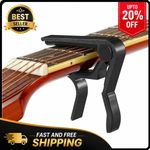 QUICK RELEASE CAPO ALUMINIUM METAL TRIGGER FOR ACOUSTIC OR ELECTRIC GUITAR