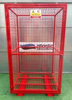 Gas Cylinder Storage - Bottle Cage - Fork pockets - 1800H x 1100W x 900D
