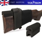 TOURBON Neoprene Hunting Rifle Buttstock Cover with 3 Removable Cheek Rest Pad