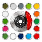 Heat Resistant Direct To Metal Caliper Paint Car Bike Metal Free Postage