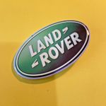 2 X GENUINE LAND ROVER SHOW PIN BADGE STC 50583 70MM X43MM
