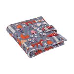 HobbyGift Needle Case & Scissors: Woodland Toadstool* slight rust mark on needle
