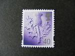 GB QEII MNH Scotland SG S112 40p Thistle Regional Definitive Stamp
