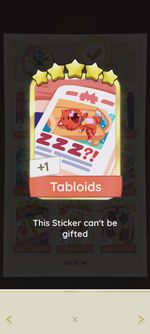 Tabloids Monopoly gold  (Work and sleep till 1pm)        