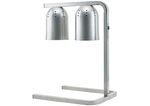 Winco EHL-2 Bulb Professional Free Standing Heat Lamp, Twin 