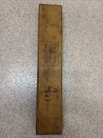 Antique German wooden cigar mold press made by Hart & Hertel in Schwetzingen