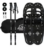 Lightweight Snowshoes 30 Inch With Snow Treking/Hiking Poles