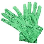 1 Pair of Stage Performance Gloves Sequin Gloves Party Dancing Gloves for Dance