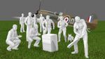 WWII RAF "Bowling from the Biggin Hill End" - 12 Item Set