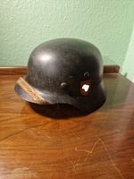 Ww2 German Early Repo Helmet SS Steel with Liner & Chin Strap