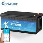 48V 100Ah Lithium LiFePO4 Battery 200A BMS Bluetooth for Solar Golf cart RV