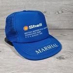 British Motorcycle Grand Prix 1991 Marshal Donington Park Shell Baseball Cap VTG