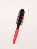 Short Hair Brush Small Pink Round Hair Brush Hair Blow Drying Brush Roller Hair