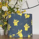 Pokemon Pikachu Ceiling Drum Light Shade 25cm/10"