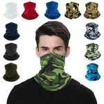 Neck Tube Bandana Snood Adults Warmer Scarf Biker Ski Balaclava