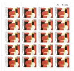 2021 Lebanon Artist painter Saloua Raouda Choucair Stamp sheet MNH