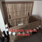 IKEA HOL Compatible Hinges - House Rabbit - Storage - IKEA hack
