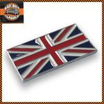 Classic Car Self Adhesive Union Jack Flag Enamel Badge Emblem 