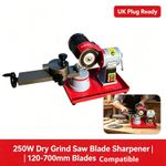 250W Dry Grind Circular Saw Blade Sharpener 120-700mm 230V UK Saw Grinder