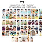 BTS WORLD TOUR 'LOVE YOURSELF'~JAPAN EDITION~ MINI PHOTO CARD KPOP Special Gift