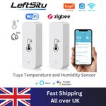 Tuya WiFi Temperature Humidity Sensor Thermometer Hygrometer Smart Home UK