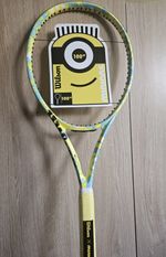 Wilson Clash 100 V2 Minion Grip 3 Brand NEW TENNIS RACKET FREE Grips