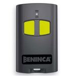 Beninca Remote Control FOR GATE BARRIER Key Fob TO.GO2 VA 2-Cannel 433MHz New