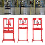 Heavy Duty Hydraulic Bench Press Machine Workshop Garage Shop Bearing Standing-