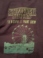 Stranger Things Season 3 Production Paint Crew Hooded Sweatshirt Hoodie (Medium)