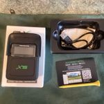 SwingLogic SLX Hybrid Mini Golf Launch Monitor Real-Time Metrics LCD Display