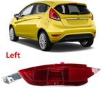 For Ford Fiesta Mk7 B299 2008-2018 Left N/S Red Rear Bumper Reflector Fog Light