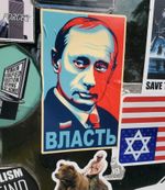 Russia 🇷🇺 Putin Bumper Stickers **5** YEAR WARRANTY MADE IN AMERIKA 🇺🇸 