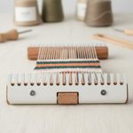 Adjustable Tapestry Loom Stainless Steel Comb DIY Weaving Kit for Crafters,
