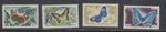Lebanon Stamps: 1965 Butterfly Issue Hinged Mint SG874/5;877;879 CV £26.45