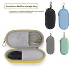 Fashion Hard Shell Double Glasses Case Portable Travel Sunglasses Organizer