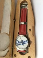 Los Angeles Dodgers Vintage  Souvenir Mini Bat & Watch