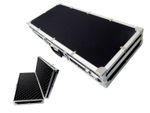Metal padded combi lock aluminium Travel Shotgun Case 85 x 39 x 14cm