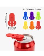 12 PCS Manual Easy Can Openers, Colorful Drink Can Opener