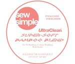 Sew Simple Bamboo Cotton Quilting Washable Batting Wadding 90" Wide Per 50cm