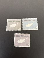 Postage Stamp Set Cyprus MNH 1960 Constitution Of The Republic
