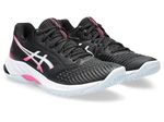 Women's ASICS Netburner Ballistic Netball Trainers Black New Size 4.5